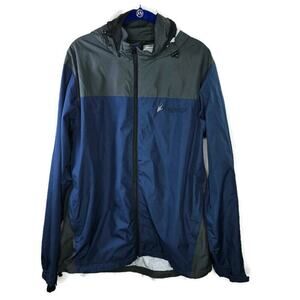 Frogg Toggs Blue Green River Toadz Waterproof Rain Jacket size S/M